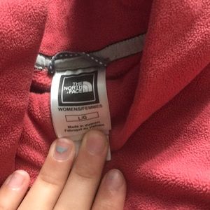 North face 1/4 zip sweatshirt